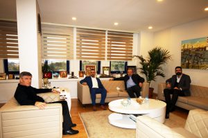 Genel Başkan Akyüz’e Basf Temsilcilerinden Ziyaret