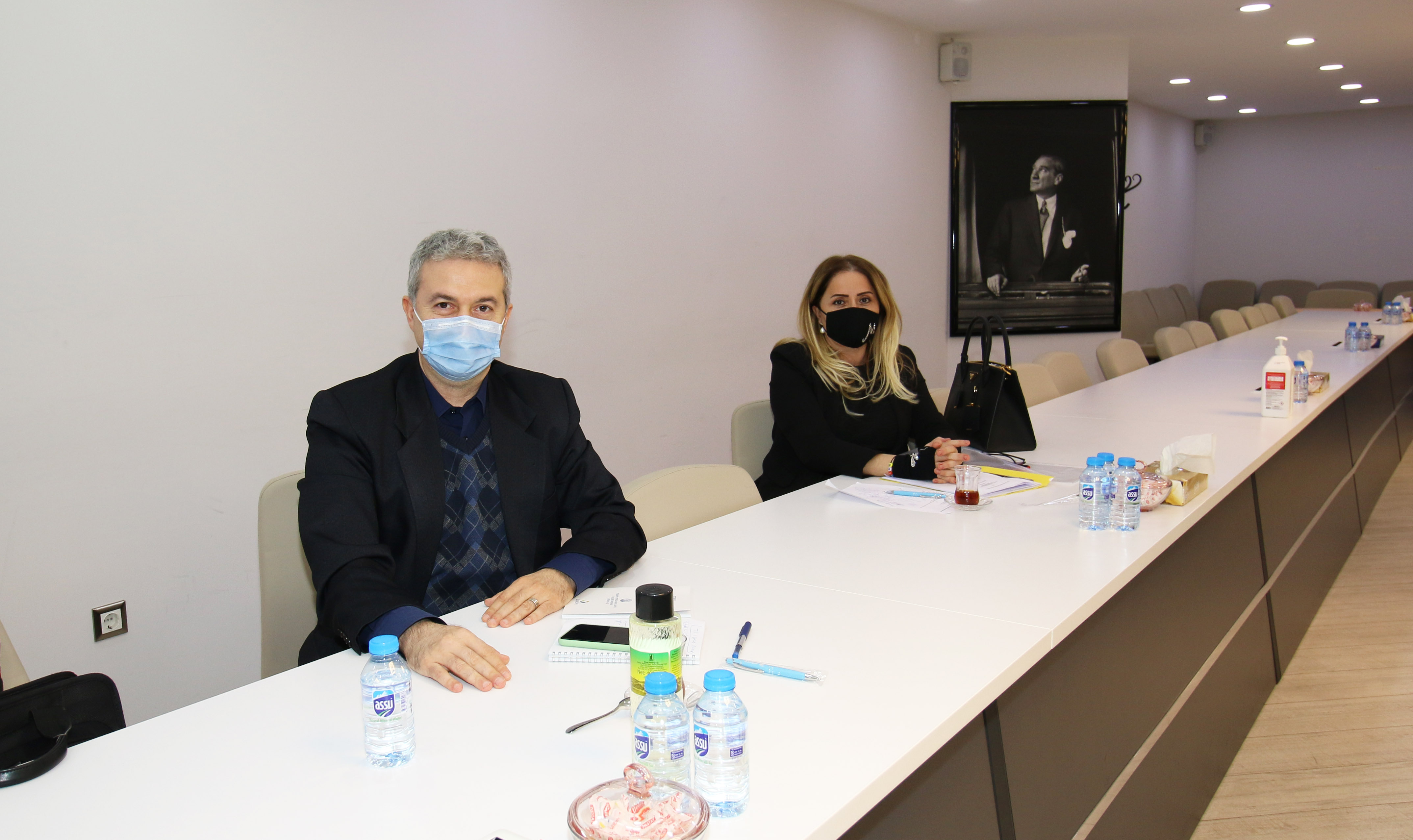 Eski Bilim Sanayi ve Teknoloji Bakanı Nihat Ergün’den Hayırlı Olsun Ziyareti