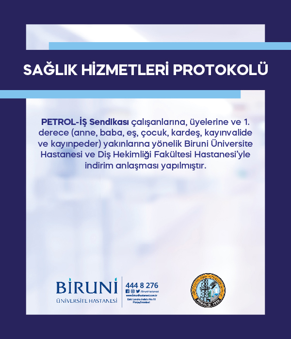 Biruni Hastanesi ile Kurumsal Anlaşma Yapıldı