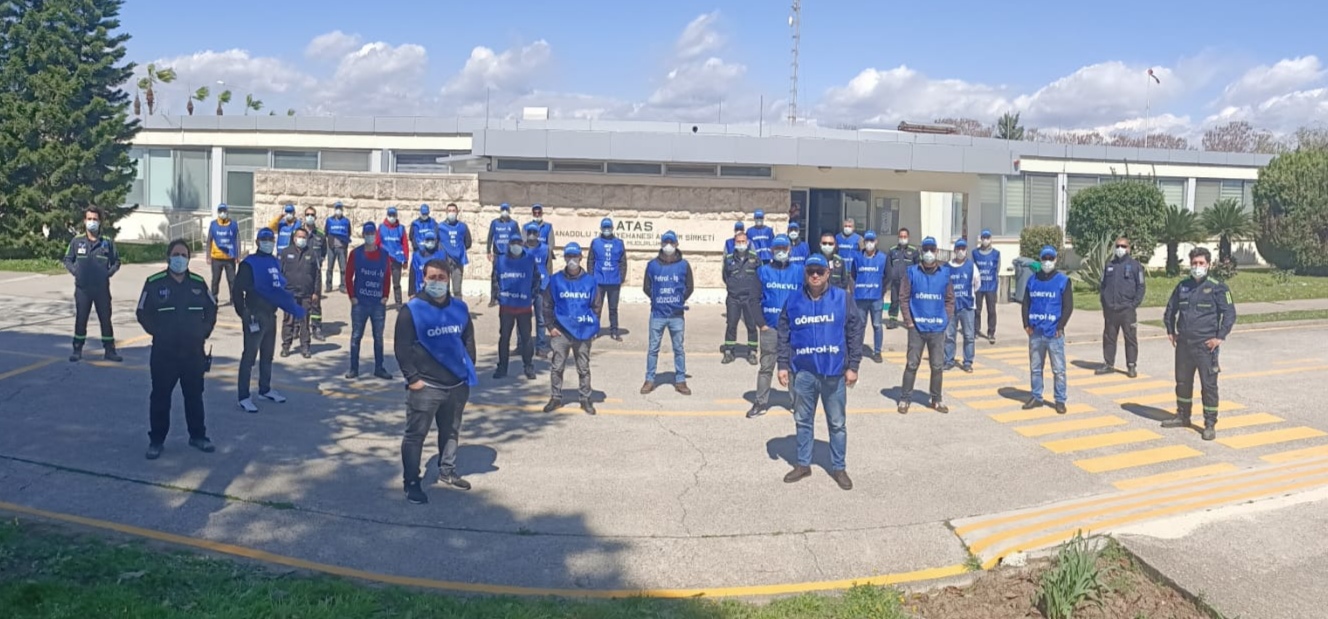 Mersin Şube Başkanımız ATAŞ İşyerinde