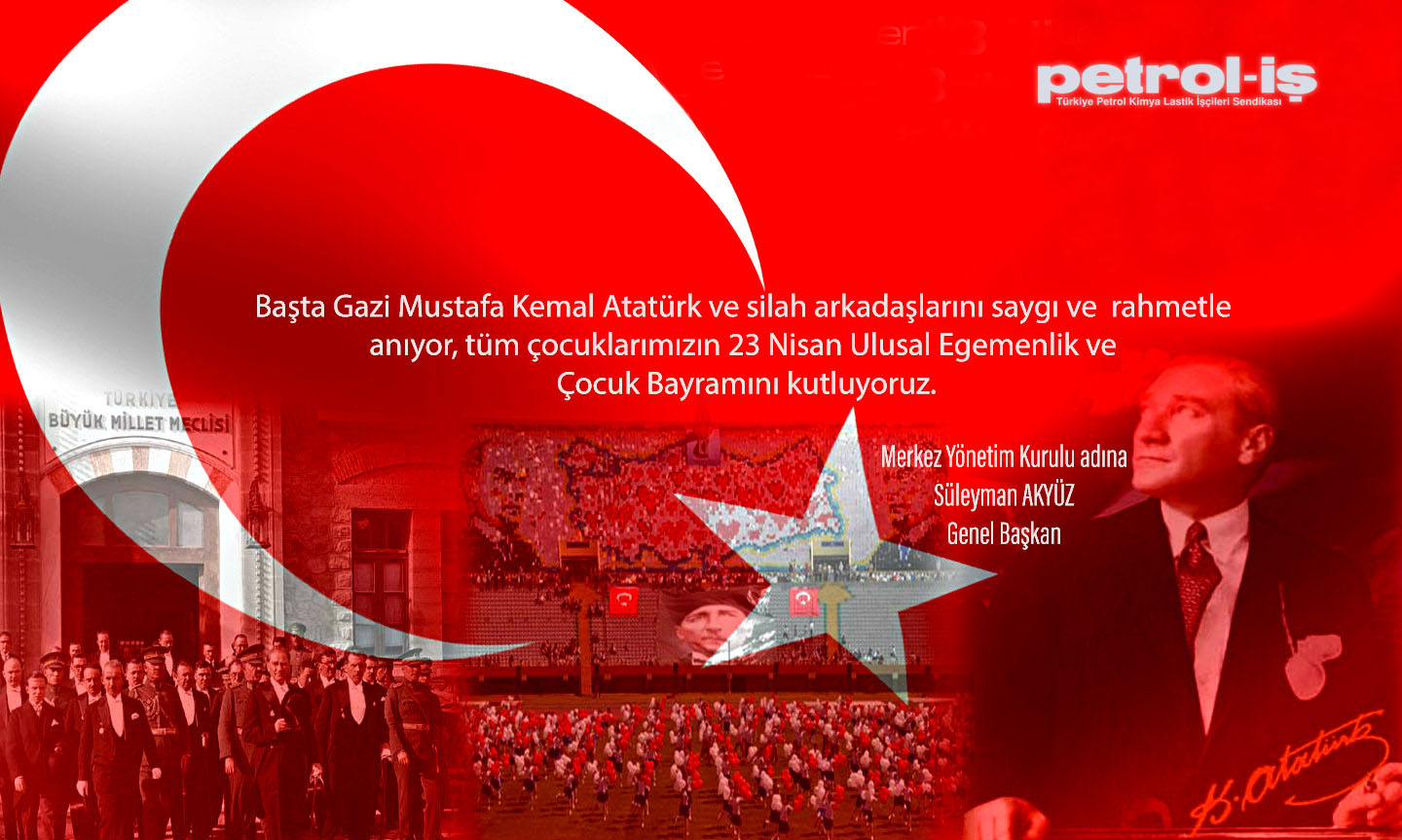 23 Nisan Ulusal Egemenlik ve Çocuk Bayramı Kutlu Olsun