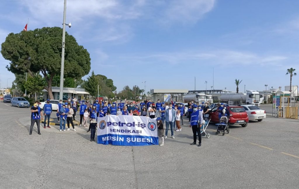 Mersin Şube Başkanımız Ataş İşyerinde