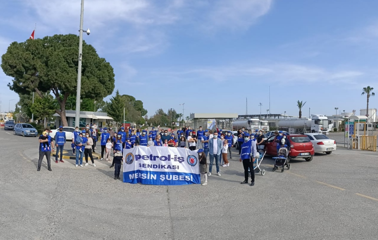 Mersin Şube Başkanımız Ataş İşyerinde