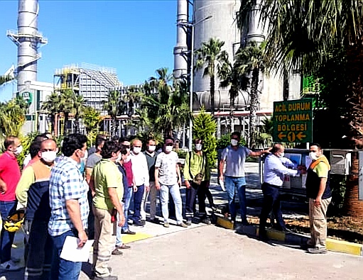 Mersin Toros Tarım’da Grev İlanı Asıldı