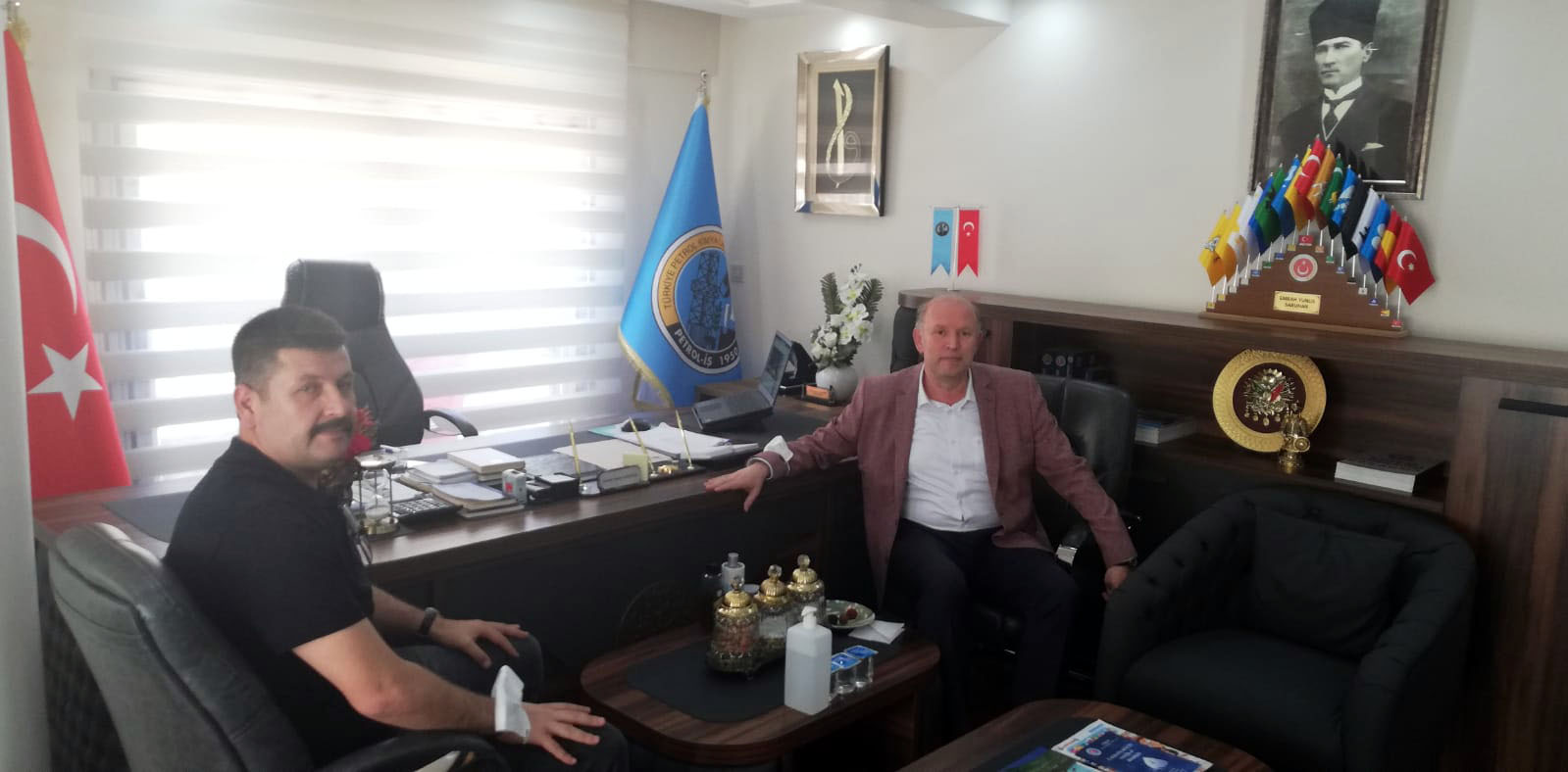 Genel Sekreterimiz Salih Akduman’ın Manisa Şube Ziyareti