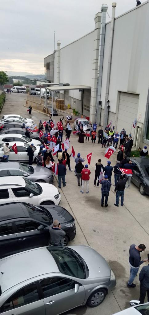 RECTICEL'DE GREV BAŞLADI