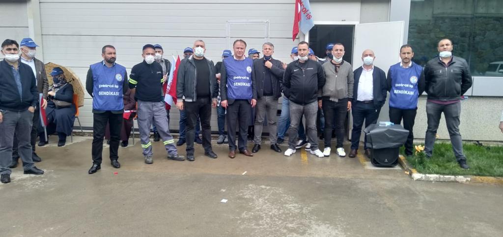 RECTICEL'DE GREV BAŞLADI