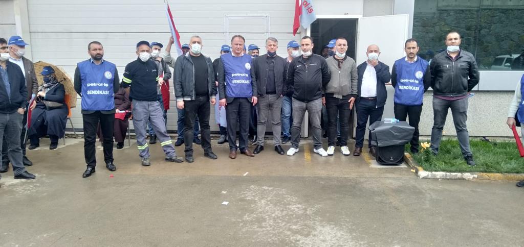 RECTICEL'DE GREV BAŞLADI