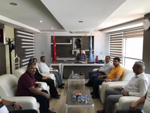 Adıyaman Şubemize AK Parti Adıyaman İl Başkanlığından Hayırlı Olsun Ziyareti