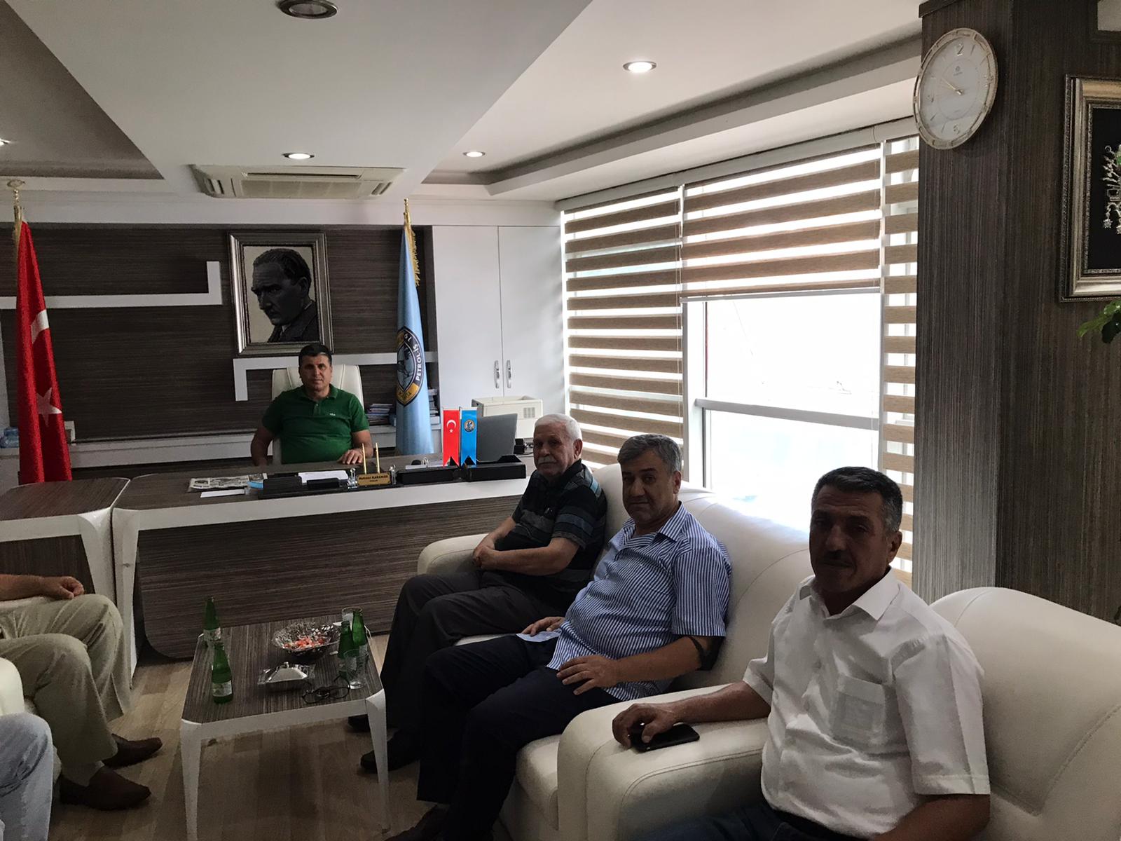 Adıyaman Şubemize MHP Adıyaman İl Başkanlığından Ziyaret