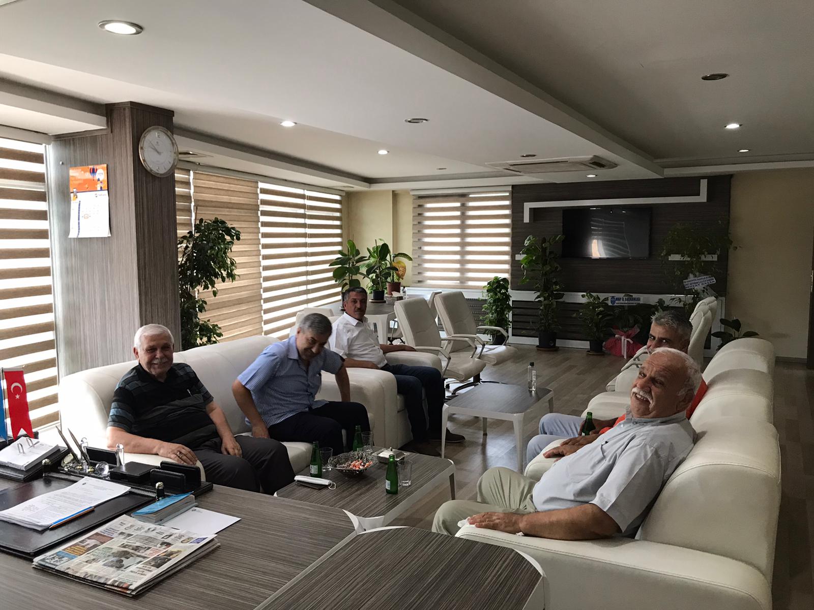 Adıyaman Şubemize MHP Adıyaman İl Başkanlığından Ziyaret