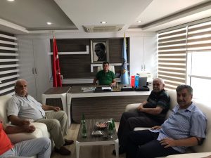 Adıyaman Şubemize MHP Adıyaman İl Başkanlığından Ziyaret