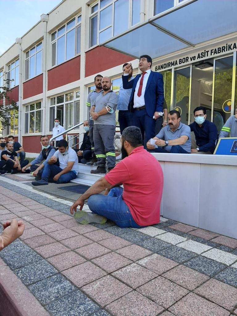 Bandırma Şubemizden Ortak Eylem