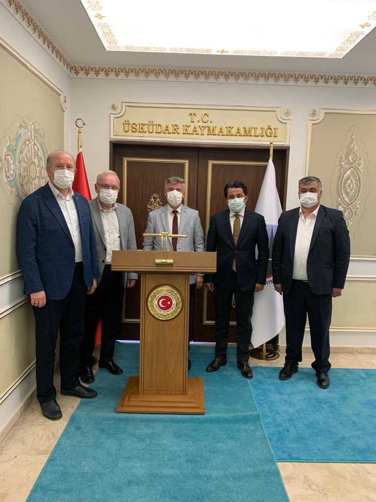 Genel Merkez Yöneticilerimiz Üsküdar Kaymakamını Ziyaret Etti