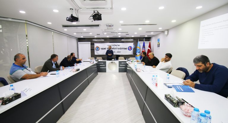 GÜZ DÖNEMİ YENİ TEMSİLCİ EĞİTİMİNİN İLKİ SONA ERDİ