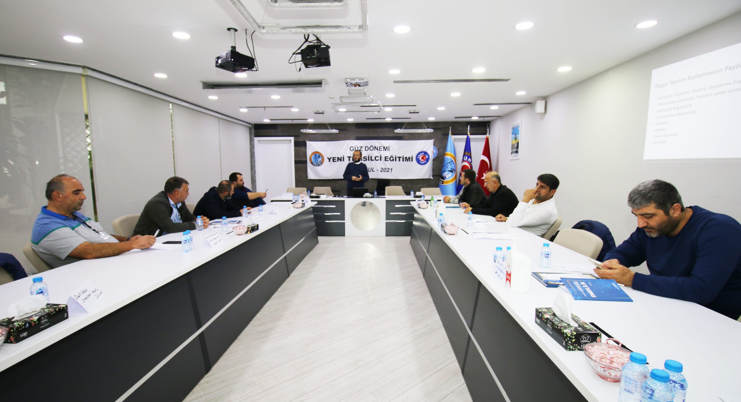 GÜZ DÖNEMİ YENİ TEMSİLCİ EĞİTİMİNİN İLKİ SONA ERDİ