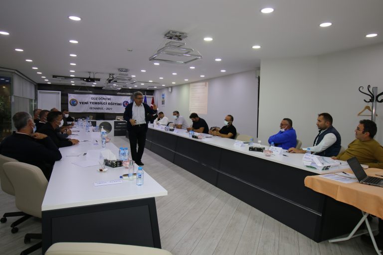 GÜZ DÖNEMİ YENİ TEMSİLCİ EĞİTİMİNİN İLKİ SONA ERDİ