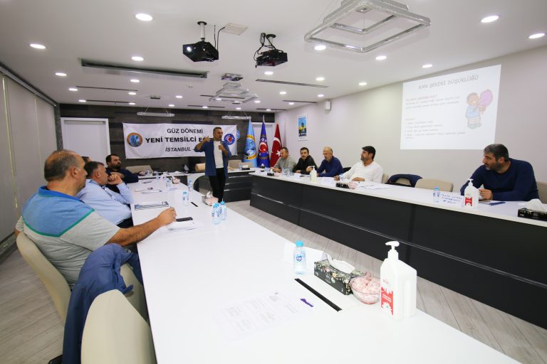 GÜZ DÖNEMİ YENİ TEMSİLCİ EĞİTİMİNİN İLKİ SONA ERDİ