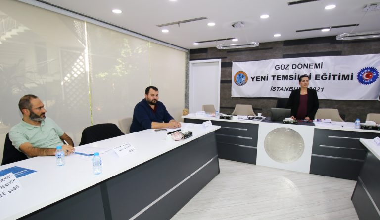 GÜZ DÖNEMİ YENİ TEMSİLCİ EĞİTİMİNİN İLKİ SONA ERDİ