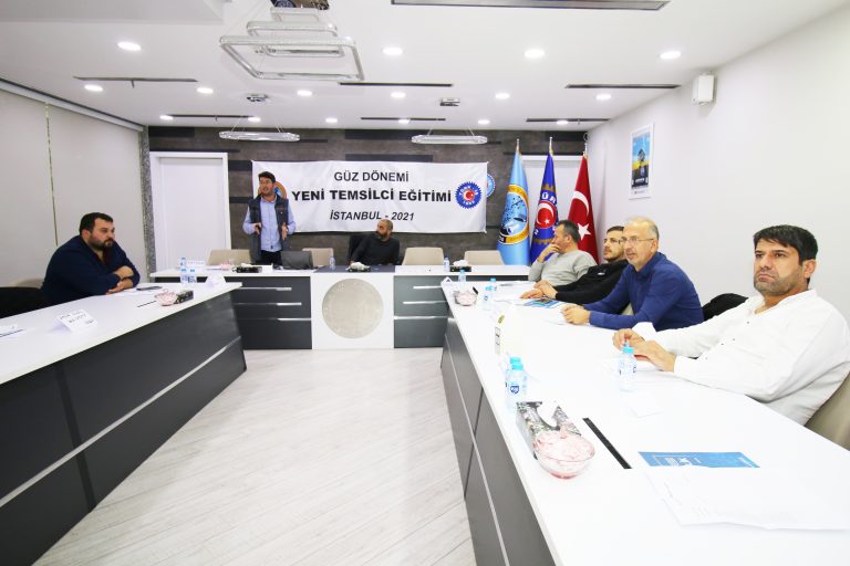 GÜZ DÖNEMİ YENİ TEMSİLCİ EĞİTİMİNİN İLKİ SONA ERDİ