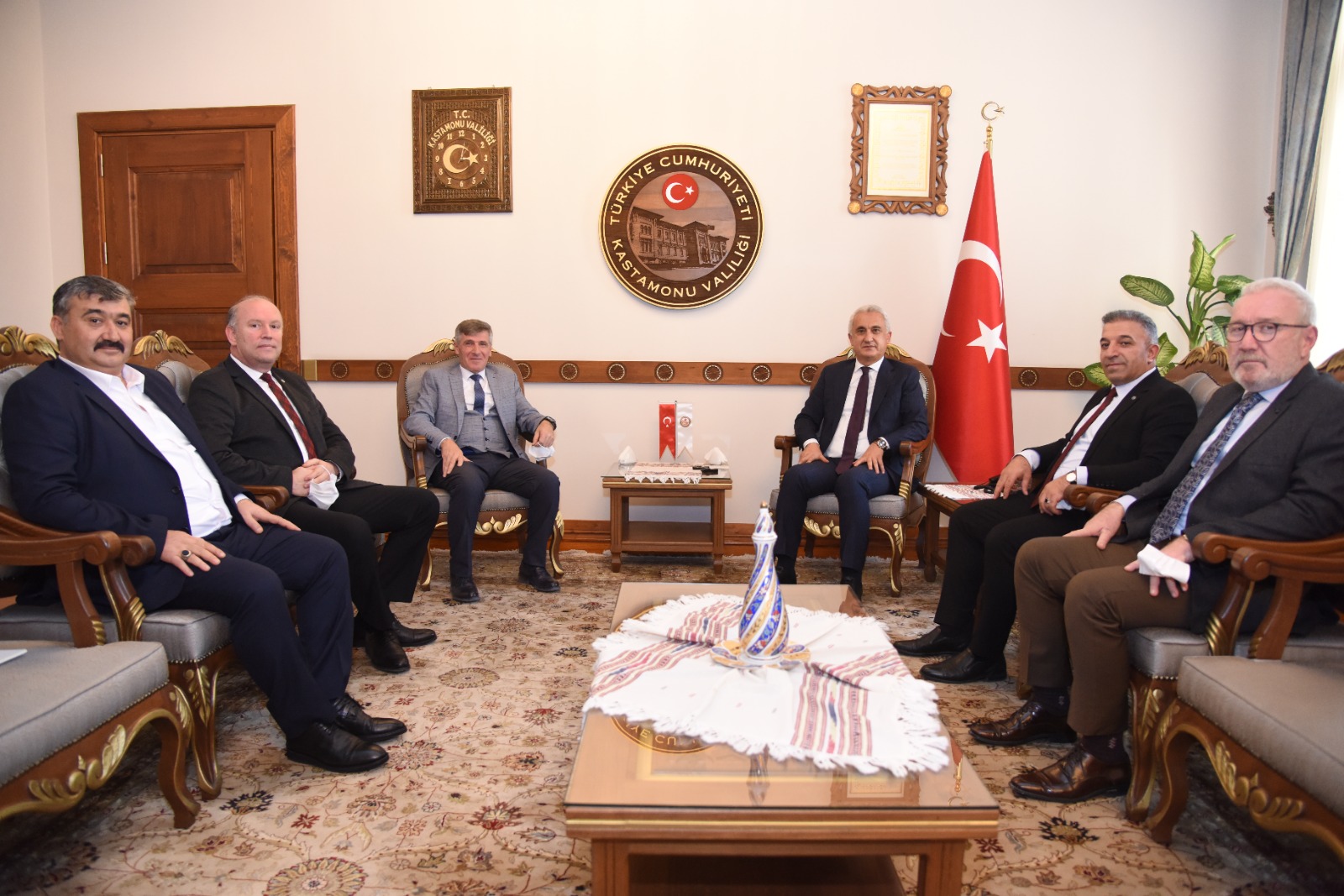 Merkez Yönetim Kurulumuzdan Kastamonu Valiliğine Ziyaret