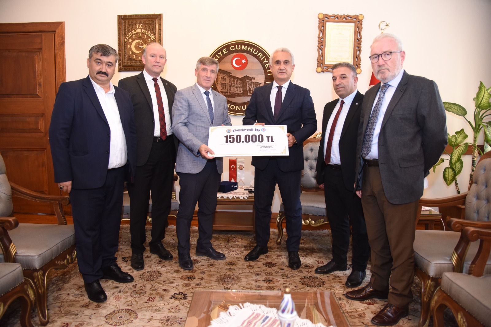 Merkez Yönetim Kurulumuzdan Kastamonu Valiliğine Ziyaret