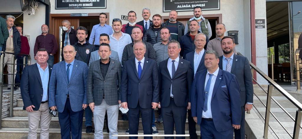 Muharrem İnce Aliağa Şubemizi Ziyaret Etti