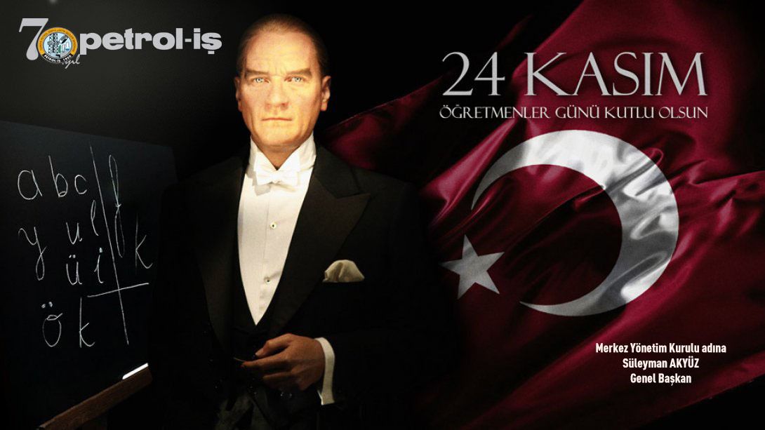 24 Kasım Öğretmenler Günü Kutlu Olsun