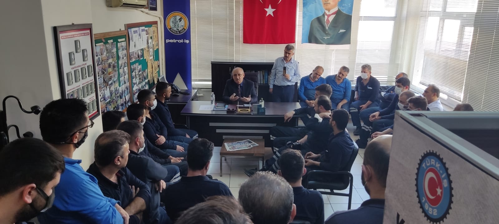 SASA’da Çalışan Üyelerimiz Adana Şube Yöneticilerimizle Biraraya Geldi