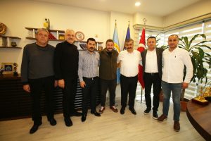 Aliağa Şubemizden Genel Örgütlenme ve Eğitim Sekreterimiz Recepkethüda’ya Ziyaret