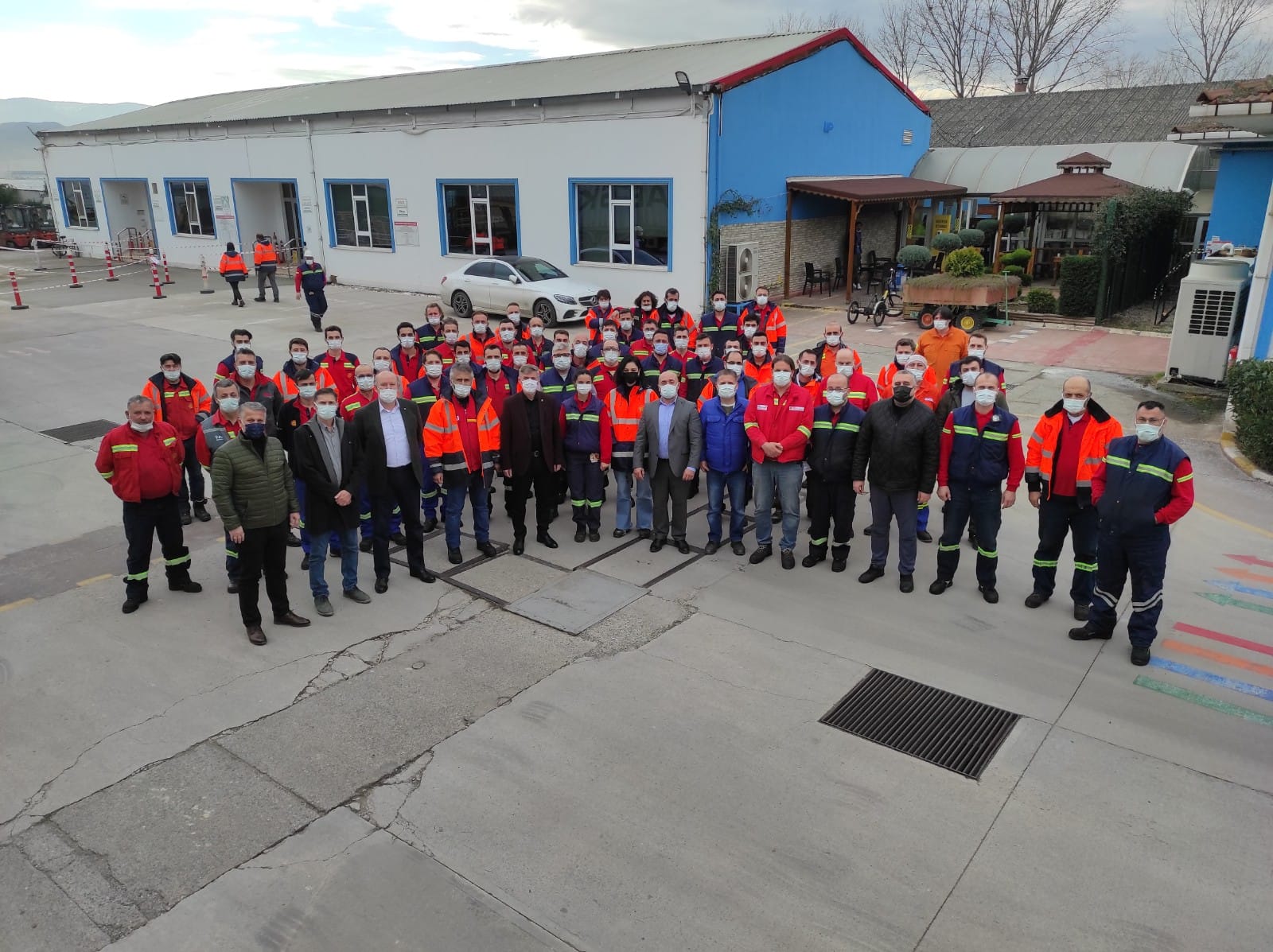 Merkez Yöneticilerimiz Shell Turcas İşyerini Ziyaret Etti