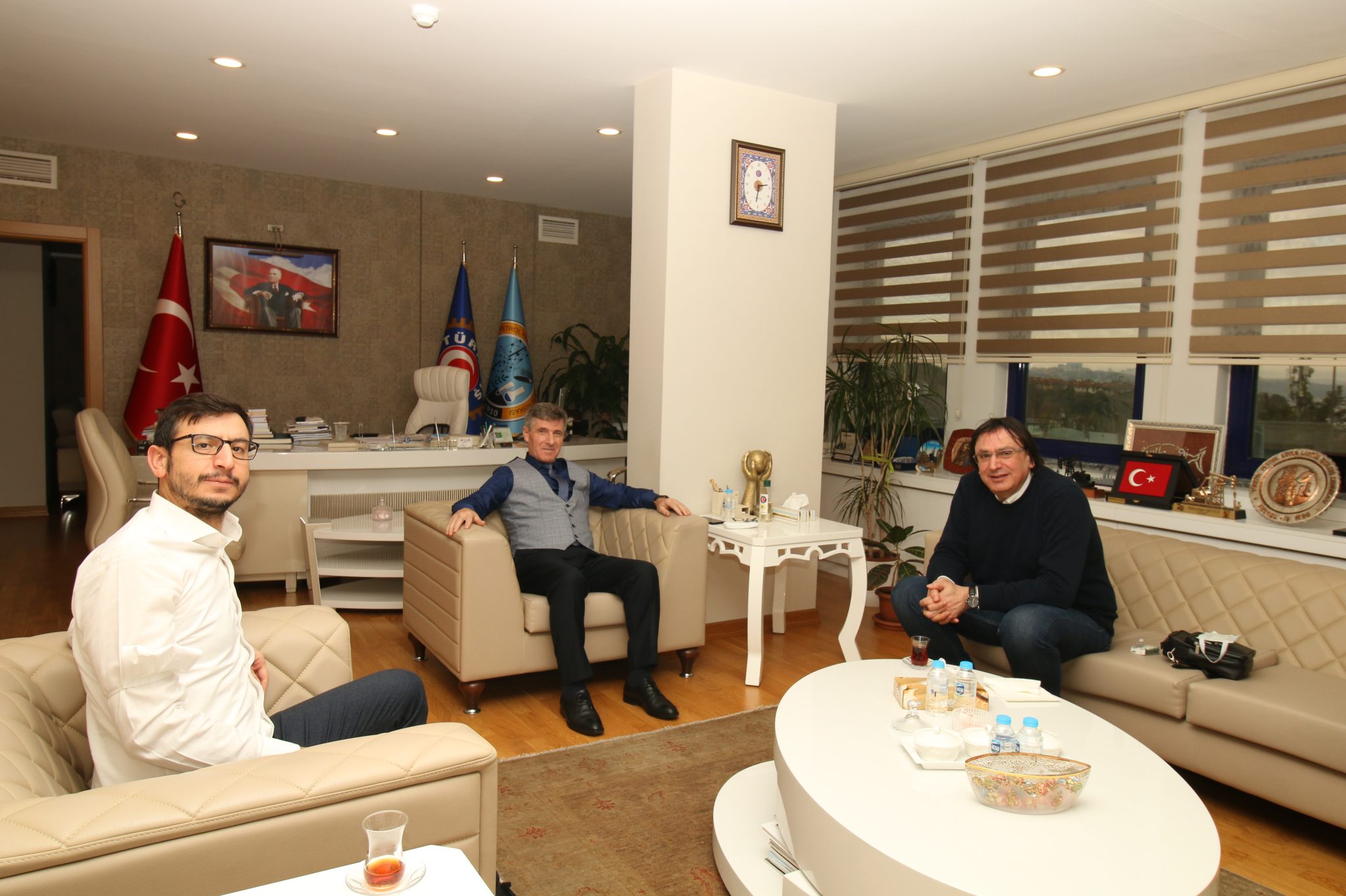 Kemal Özkan Genel Başkanımızı Ziyaret Etti