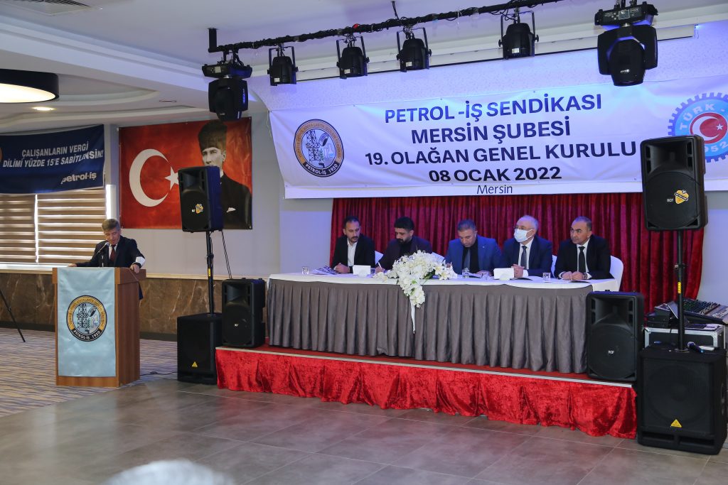 Mersin Şubemizin 19. Olağan Genel Kurulu Gerçekleşti