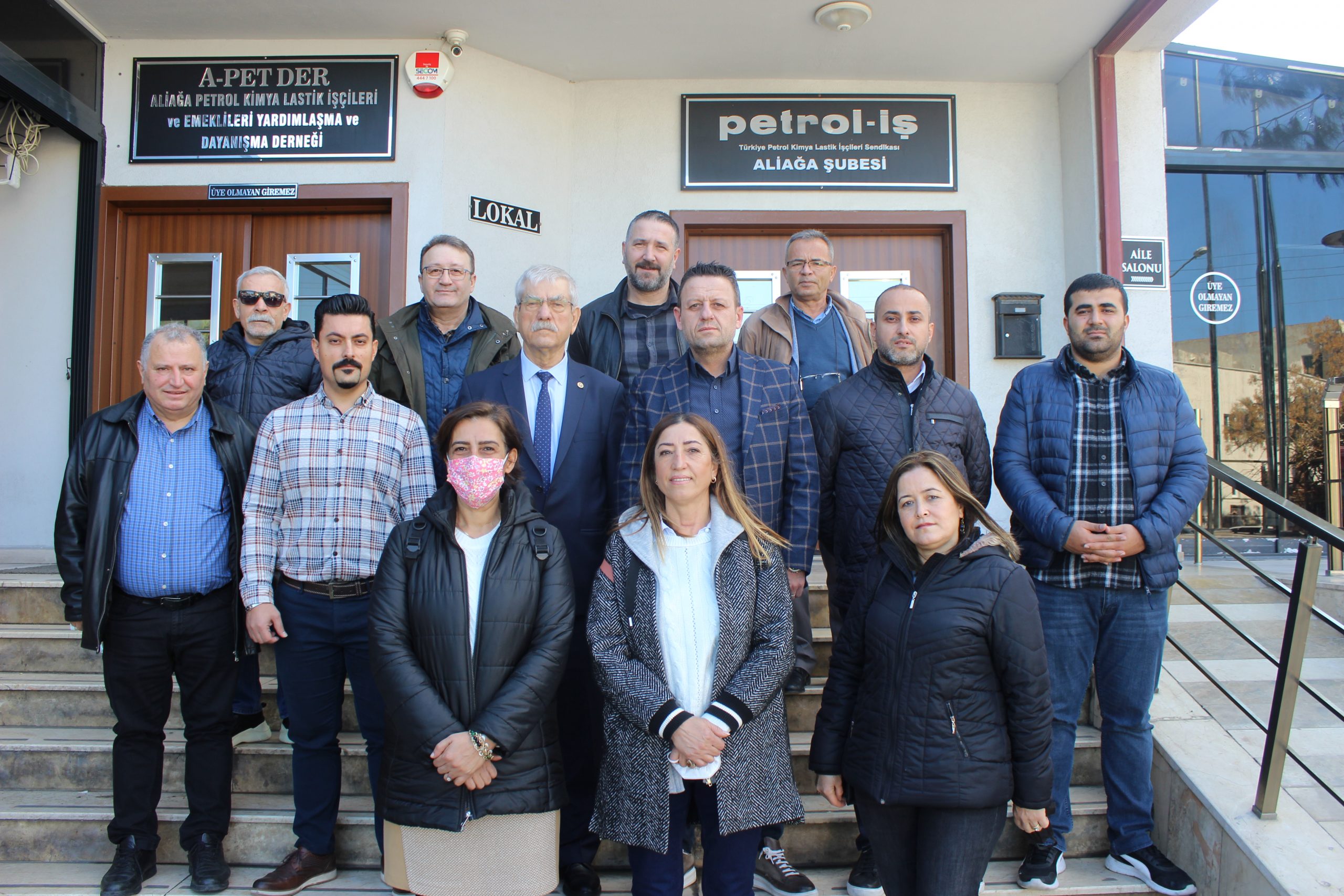 CHP 27. Dönem İzmir Milletvekili Kani Beko Aliağa Şubemizi Ziyaret Etti