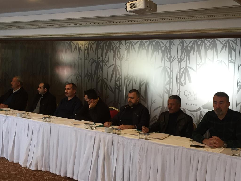 MYK'dan Şube Başkan Yardımcılarıyla (Mali) Toplantı