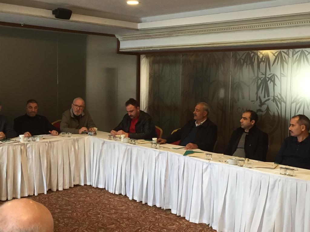 MYK'dan Şube Başkan Yardımcılarıyla (Mali) Toplantı