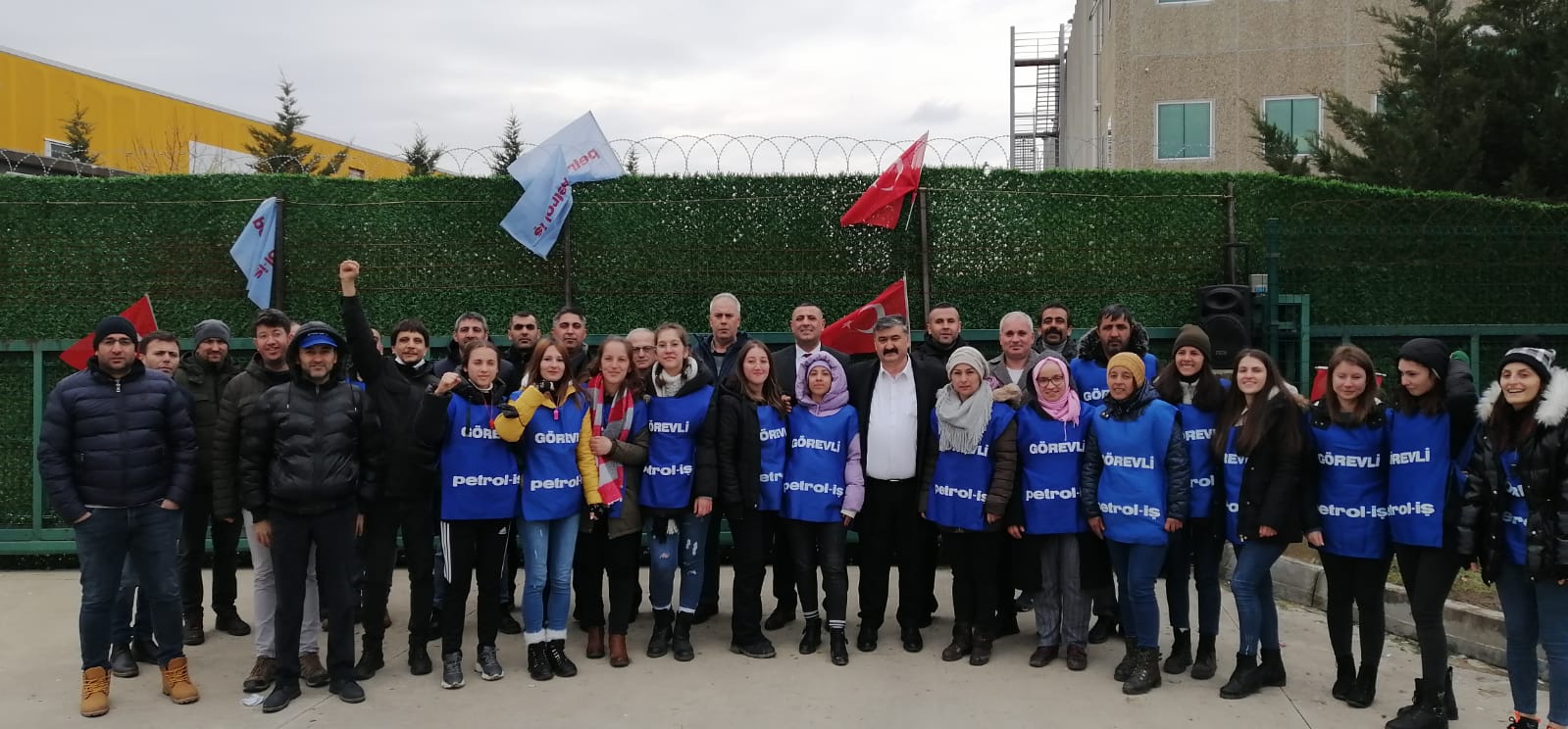 Genel Örgütlenme ve Eğitim Sekreterimiz Niyazi Recepkethüda’dan Pas South İşçilerine Ziyaret