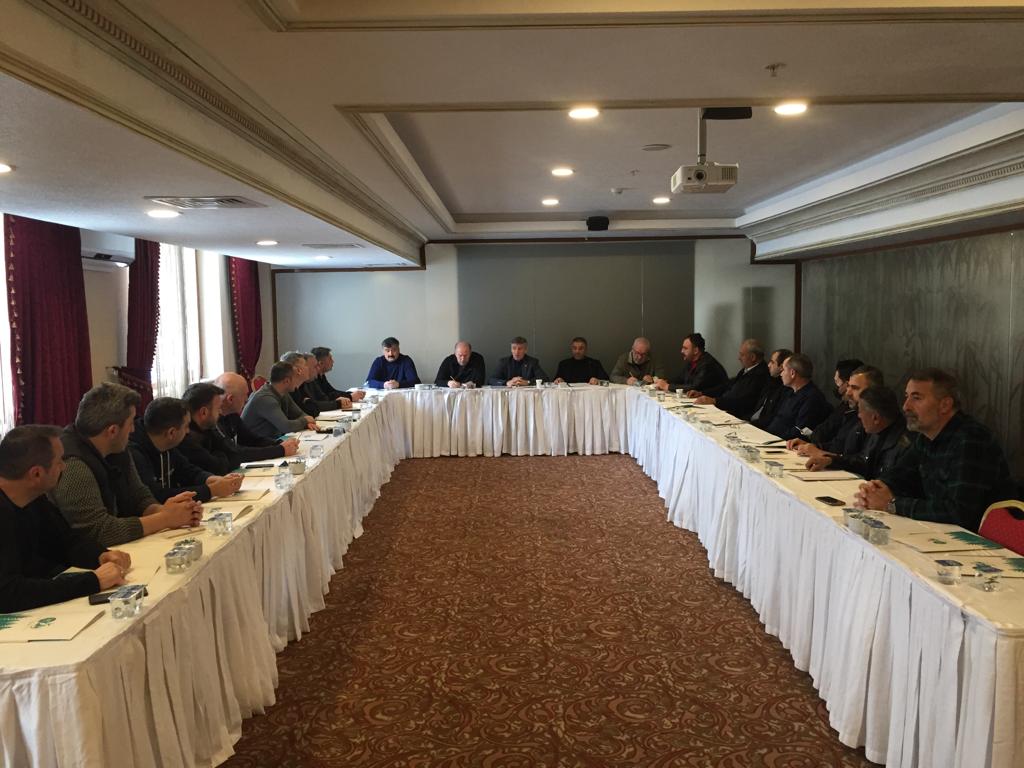 MYK'dan Şube Başkan Yardımcılarıyla (Mali) Toplantı