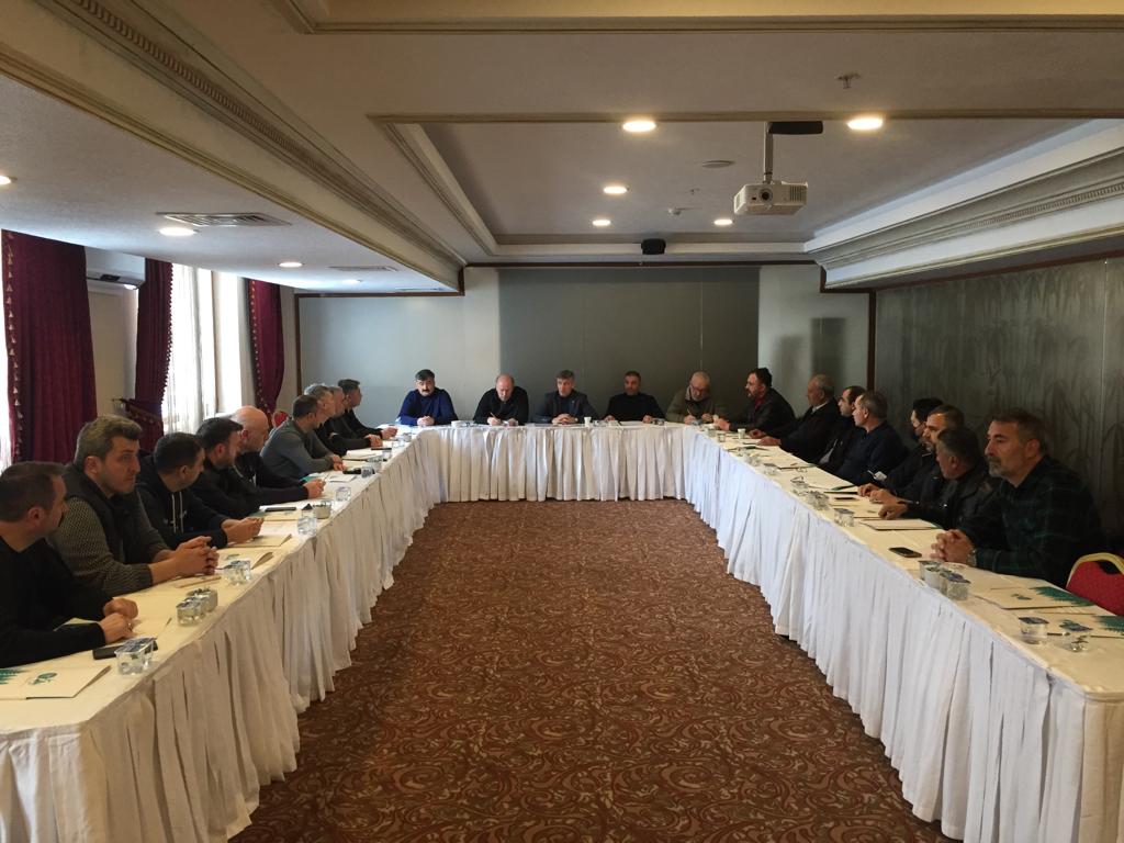 MYK'dan Şube Başkan Yardımcılarıyla (Mali) Toplantı