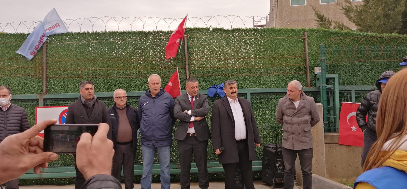 Genel Örgütlenme ve Eğitim Sekreterimiz Niyazi Recepkethüda’dan Pas South İşçilerine Ziyaret