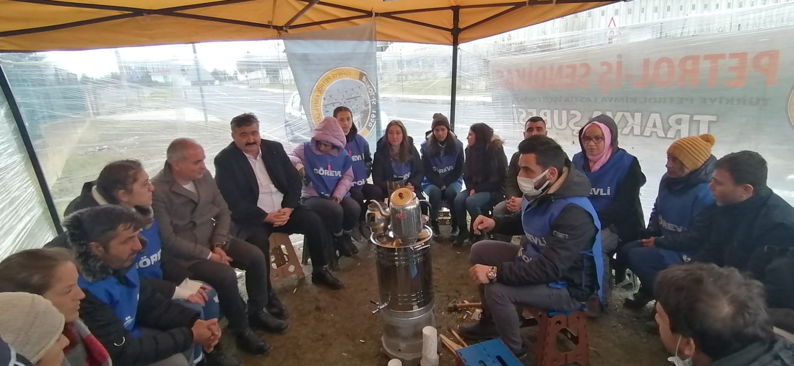 Genel Örgütlenme ve Eğitim Sekreterimiz Niyazi Recepkethüda’dan Pas South İşçilerine Ziyaret