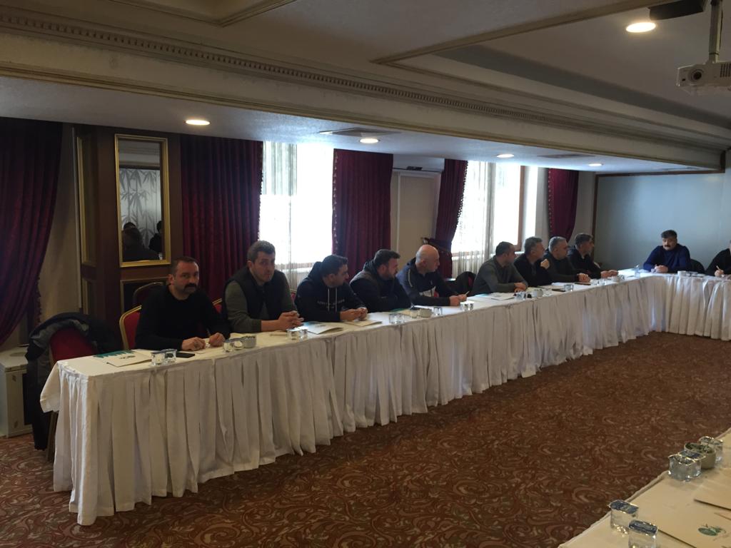 MYK'dan Şube Başkan Yardımcılarıyla (Mali) Toplantı