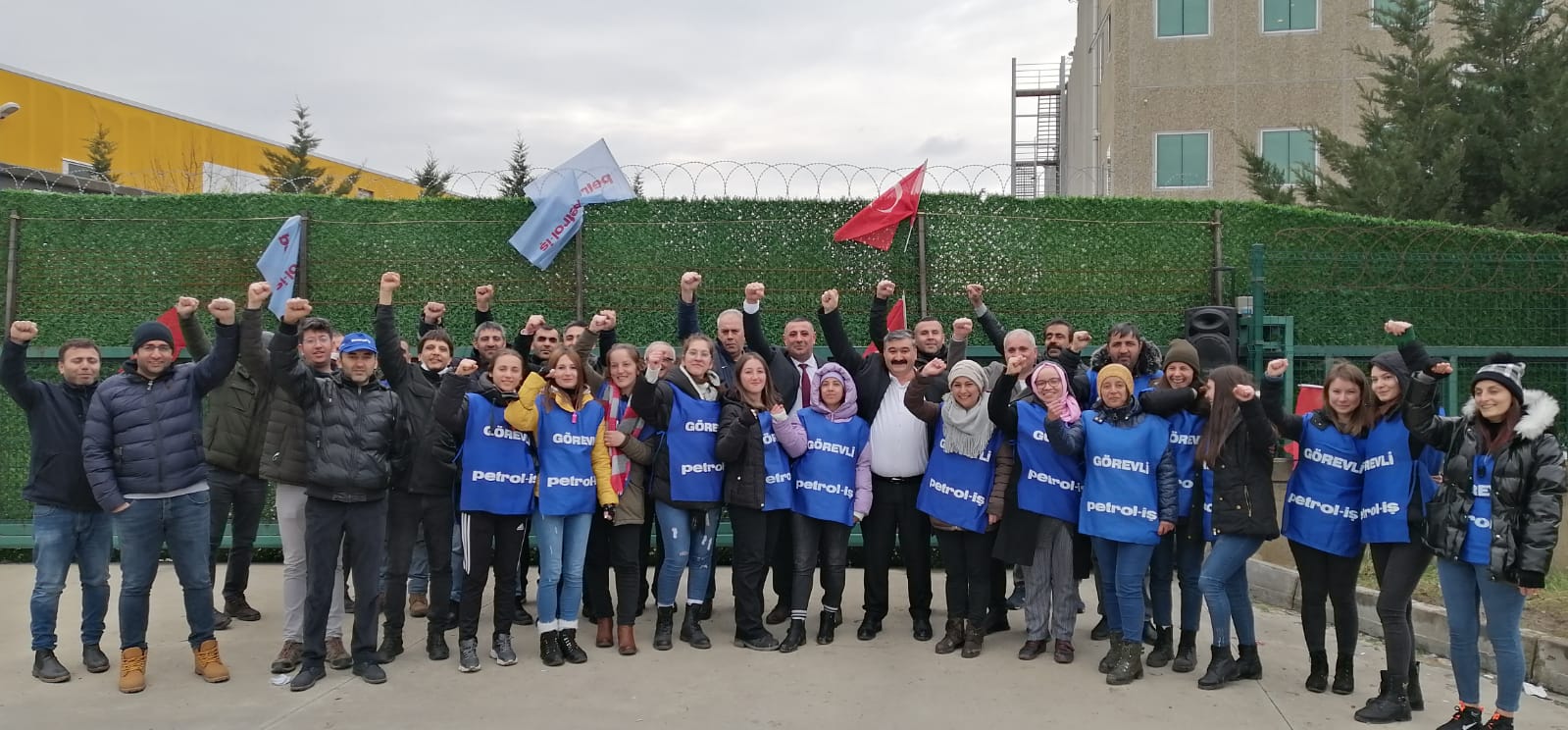 Genel Örgütlenme ve Eğitim Sekreterimiz Niyazi Recepkethüda’dan Pas South İşçilerine Ziyaret
