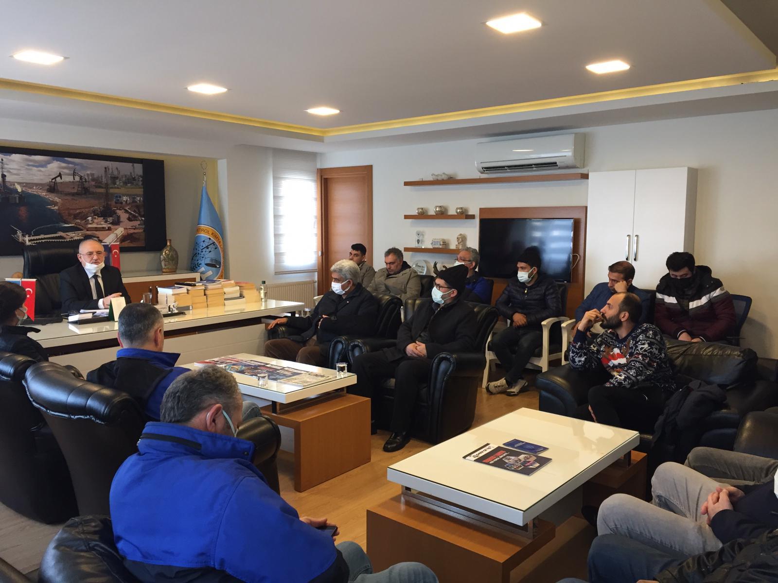 Adana Şubemizde Üyelerimizle Toplantı Yapıldı