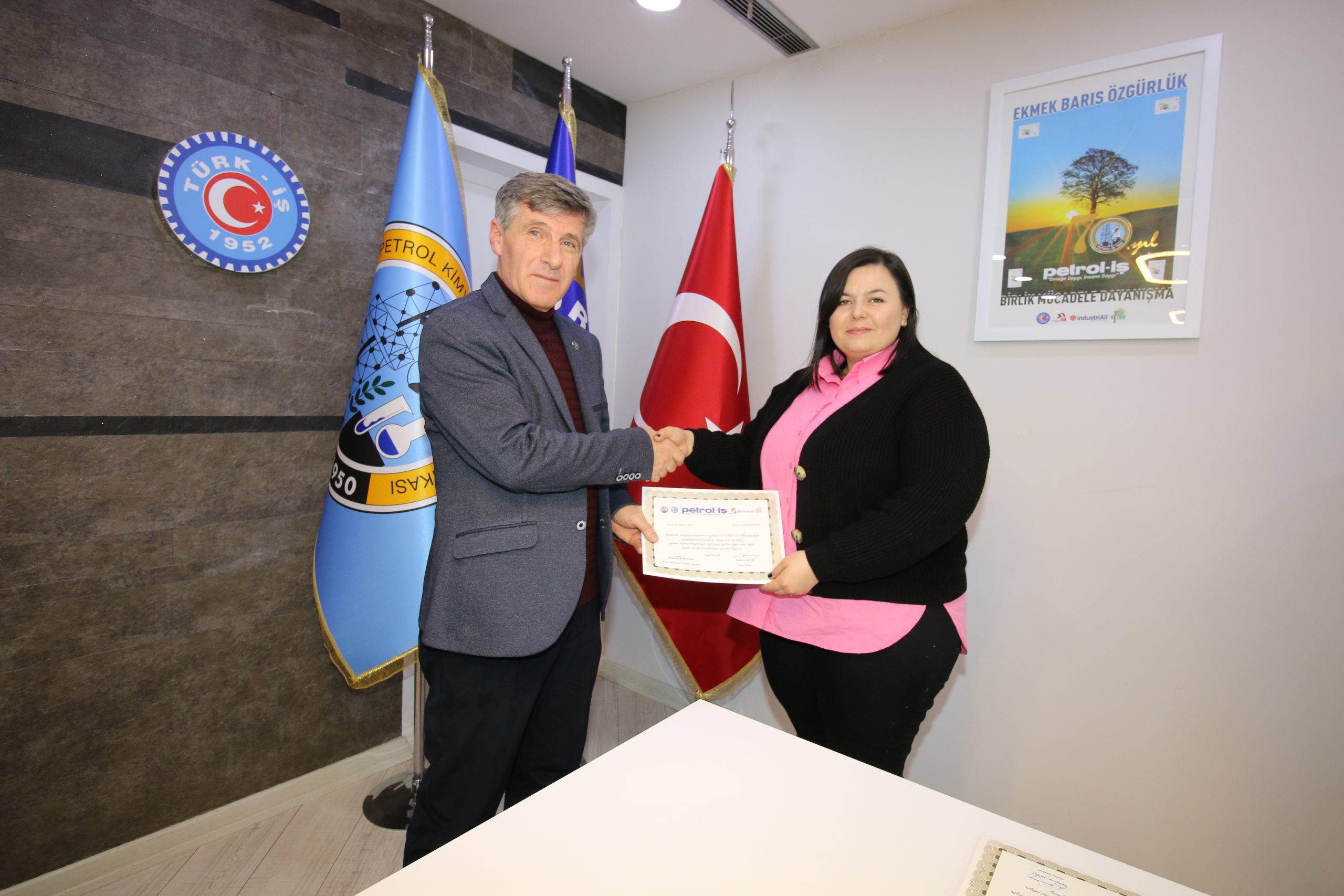 BAHAR DÖNEMİ İKİNCİ GRUP YENİ TEMSİLCİ EĞİTİMİ SONA ERDİ