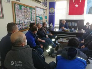 SASA’da Çalışan Üyelerimiz Adana Şube Yöneticilerimizle Biraraya Geldi