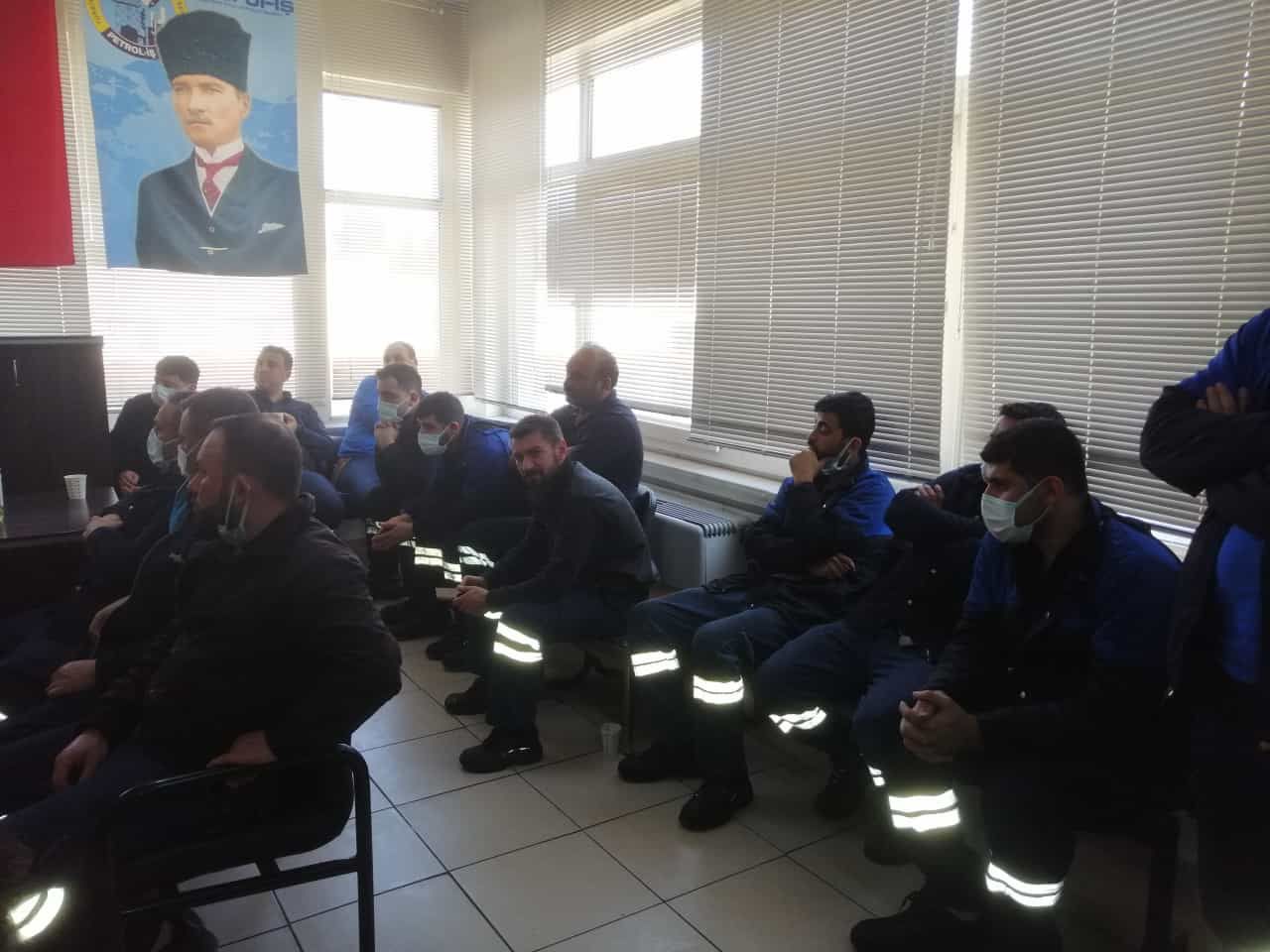 SASA'da Çalışan Üyelerimiz Adana Şube Yöneticilerimizle Biraraya Geldi