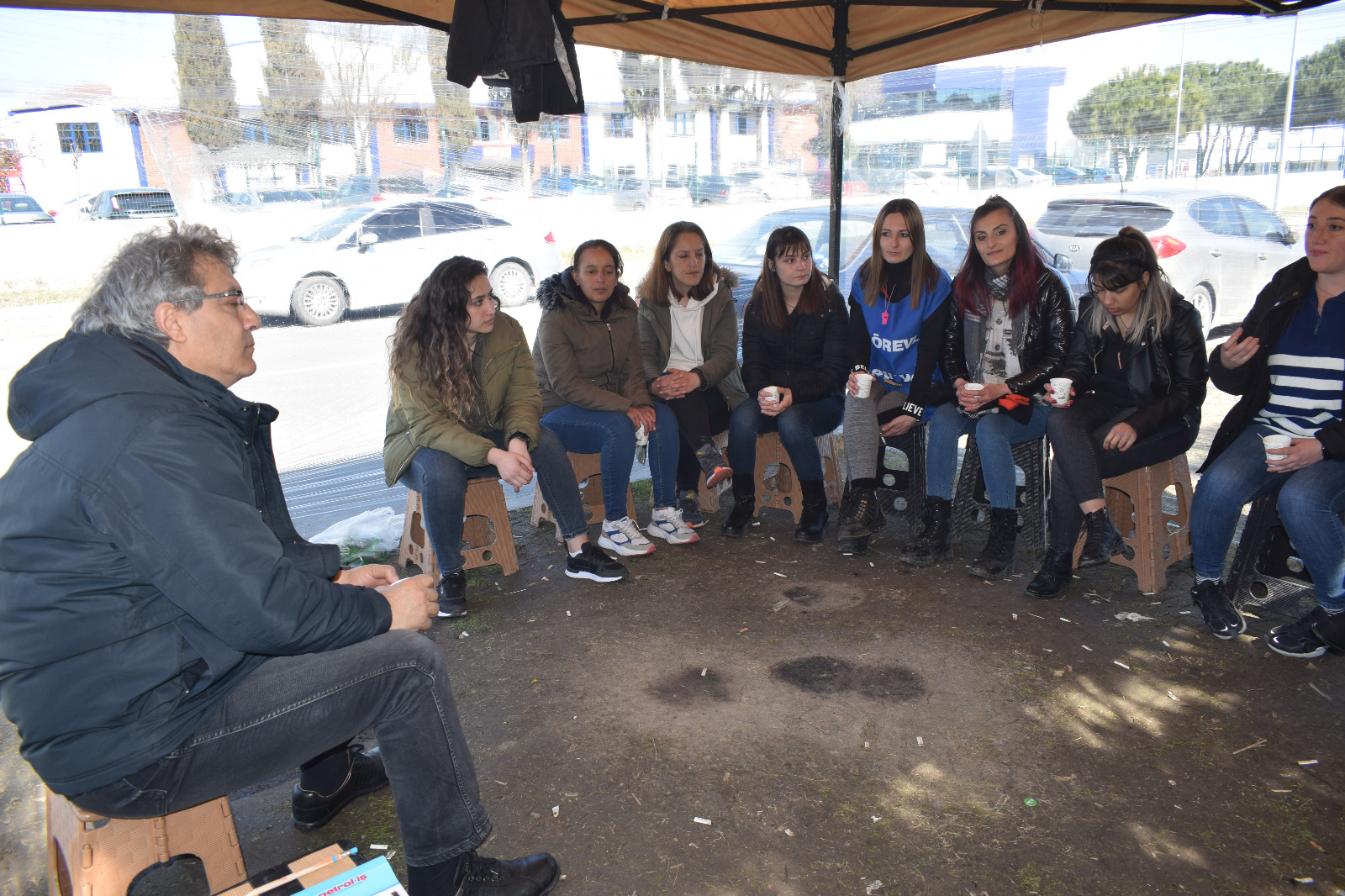 PAS SOUTH ÜYELERİMİZE DİRENİŞ ALANINDA EĞİTİM