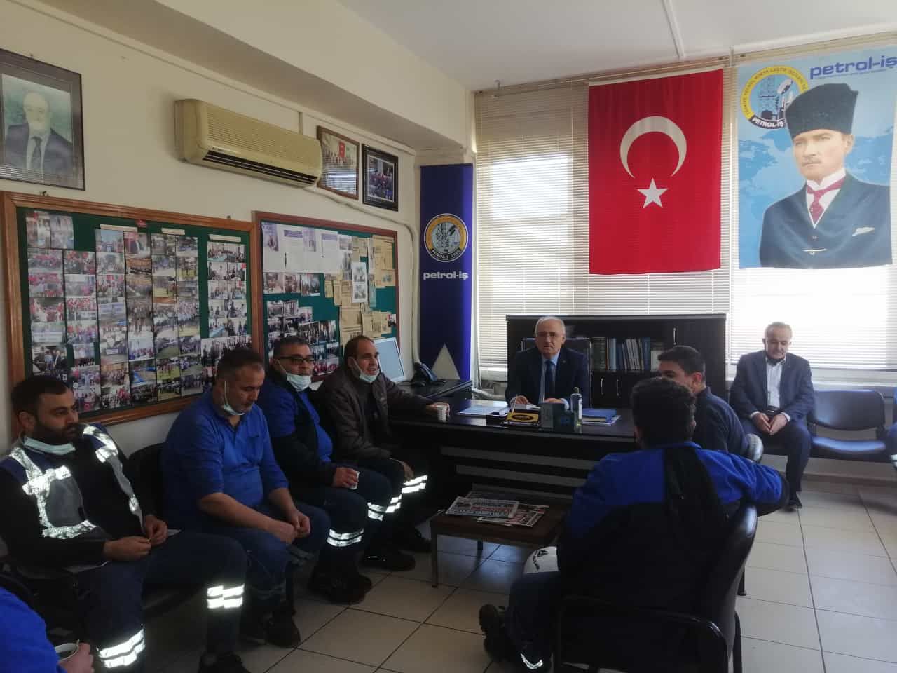 SASA'da Çalışan Üyelerimiz Adana Şube Yöneticilerimizle Biraraya Geldi