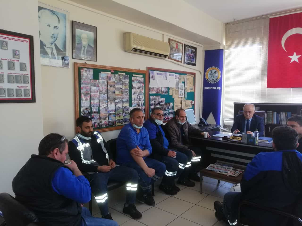 SASA'da Çalışan Üyelerimiz Adana Şube Yöneticilerimizle Biraraya Geldi